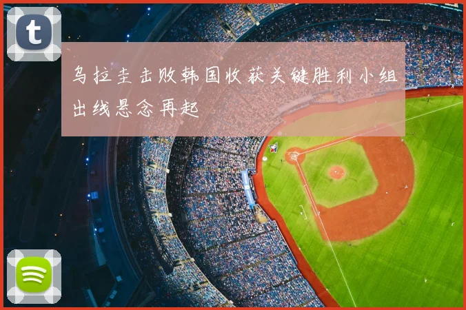 乌拉圭击败韩国收获关键胜利小组出线悬念再起